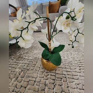 Artificial Orchid Plant Home Decor